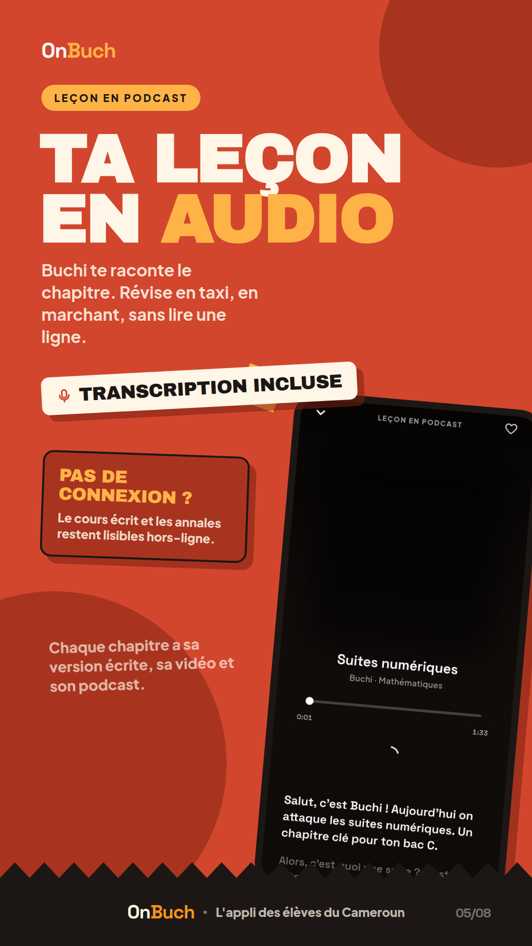 OnBuch — Ta leçon en podcast (podcast · révision en audio)